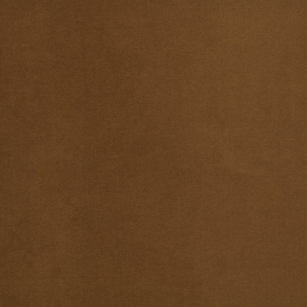 Meridian Furniture Rava Full Upholstered Platform Bed with Velvet Headboard and Walnut Wood Base Modern Style Saddle / Brown RavaSaddle-F