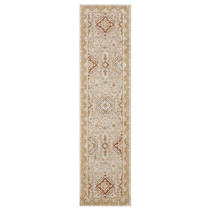 Ravenglass Cream 2' 6" x 10' Area Rug Karastan Rugs