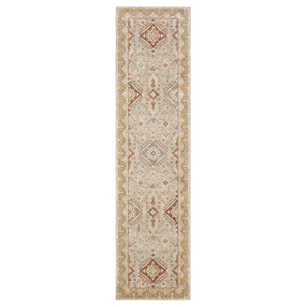 Ravenglass Cream 2' 6" x 10' Area Rug Karastan Rugs
