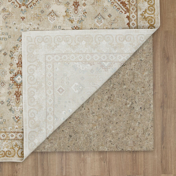 Karastan Rugs Windemere Ravenglass Machine Woven  Area Rug Cream 10' x 14'