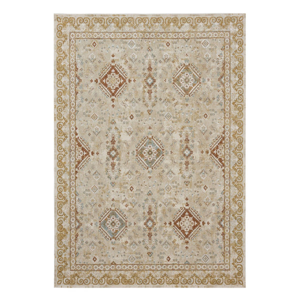 Karastan Rugs Windemere Ravenglass Machine Woven  Area Rug Cream 10' x 14'