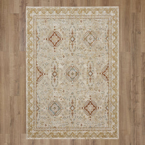 Karastan Rugs Windemere Ravenglass Machine Woven  Area Rug Cream 10' x 14'