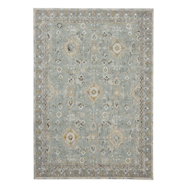 Karastan Rugs Windemere Ravenglass Machine Woven  Area Rug Blue 10' x 14'