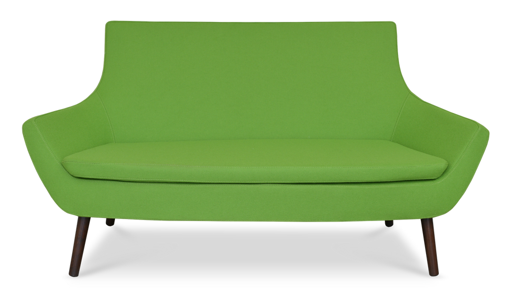 Soho Concept Rebecca Sofa – Stylish Two-seater In Camira Era Fabric With 10-year Guarantee & Elegant Wood Base Silver Solid Beech Wood ,Wa,Nut Finish Soho-concept-dining-chair-12533