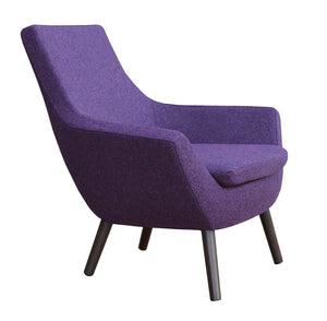 Soho Concept Rebecca Armchair - Stylish Walnut Base, Camira Blazer Wool Upholstery, 10-year Guarantee, Grey   Soho-concept-dining-chair-12577