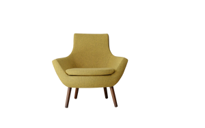 Soho Concept Rebecca Armchair - Premium Camira Blazer Wool, Solid Beech Wood Base, 10-year Guarantee, Mustard Mustard  Soho-concept-dining-chair-13330