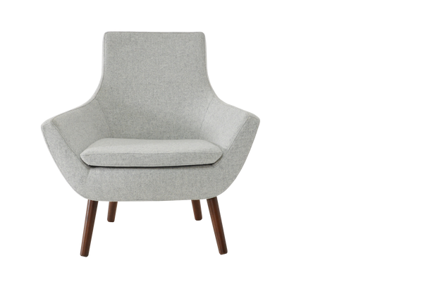 Soho Concept Rebecca Armchair - Premium Camira Blazer Wool, Solid Beech Wood Base, 10-year Guarantee, Mustard Silver  Soho-concept-dining-chair-13331