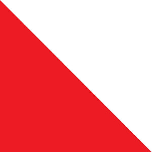 Manhattan Comfort Nightingdale Mid-Century Modern Outdoor Dining Set Red, White and Black OD-DS001-RD