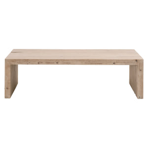 Essentials for Living Reed Coffee Table 8098.SGRY-PNE Smoke Gray Pine