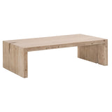 Essentials for Living Reed Coffee Table 8098.SGRY-PNE Smoke Gray Pine