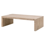 Essentials for Living Reed Coffee Table 8098.SGRY-PNE Smoke Gray Pine