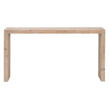 Essentials for Living Reed Console Table 8100.SGRY-PNE Smoke Gray Pine