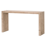 Essentials for Living Reed Console Table 8100.SGRY-PNE Smoke Gray Pine