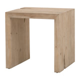 Essentials for Living Reed End Table 8099.SGRY-PNE Smoke Gray Pine