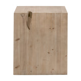 Essentials for Living Reed End Table 8099.SGRY-PNE Smoke Gray Pine