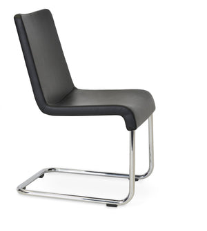 Soho Concept Reiss Chair Premium Dining Chair In Camira Blazer Wool - Stylish, Durable, 10-year Guarantee! Black  Soho-concept-dining-chair-05742