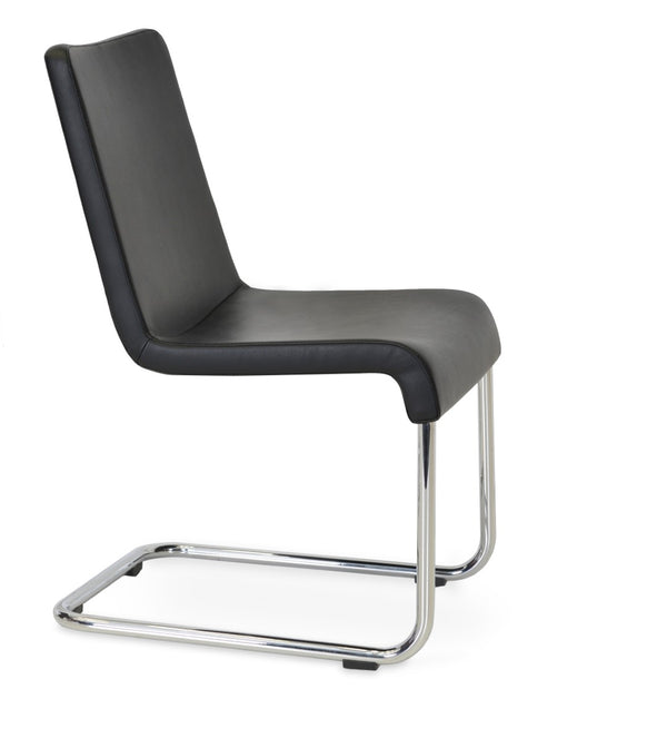 Soho Concept Reiss Chair Premium Dining Chair In Camira Blazer Wool - Stylish, Durable, 10-year Guarantee! Black  Soho-concept-dining-chair-05742