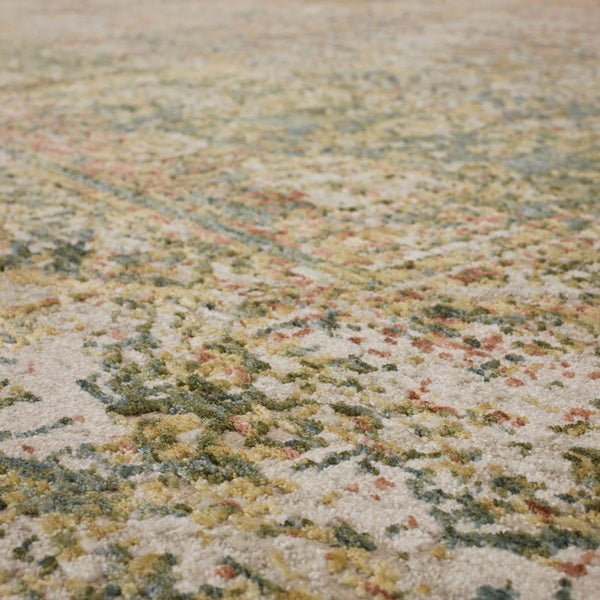 Karastan Rugs Memento Relic Machine Woven Polyester Area Rug Beige 10' x 14'