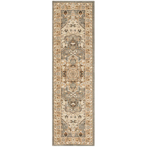 Rhodes Ash Grey 2' 4" x 7' 10" Area Rug Karastan Rugs