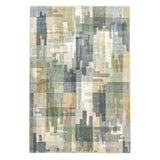 Riverstone Metro Plaid Machine Woven Polypropylene Transitional Made In USA Area Rug