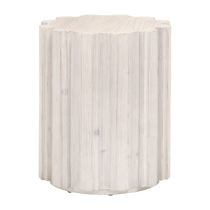 Essentials for Living Roma Accent Table 8107.WW-PNE White Wash Pine