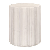 Essentials for Living Roma Accent Table 8107.WW-PNE White Wash Pine