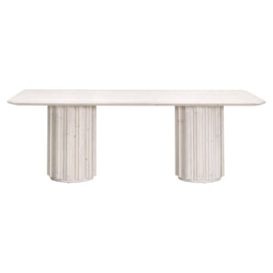 Essentials for Living Roma Dining Table 8102.WW-PNE White Wash Pine