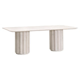 Essentials for Living Roma Dining Table 8102.WW-PNE White Wash Pine