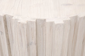 Essentials for Living Roma End Table 8105.WW-PNE White Wash Pine