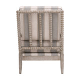 Rouleau Club Chair Stanebridge-Pewter, Natural Gray Oak 6648.SPEW/NG Essentials for Living