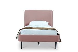 Manhattan Comfort Heather Modern Twin Bed Blush S-BD003-TW-BH