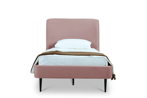 Manhattan Comfort Heather Modern Twin Bed Blush S-BD003-TW-BH