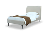 Manhattan Comfort Heather Modern Twin Bed Cream S-BD003-TW-CR