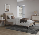 Manhattan Comfort Heather Modern Twin Bed Taupe S-BD003-TW-TP