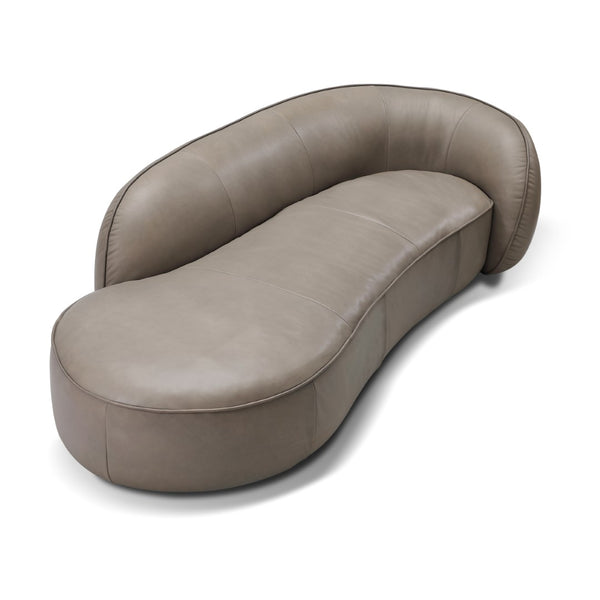 Nuvola Sofa Grey Leather S0425-CR Zentique