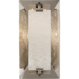 Robert Abbey Gemma Wall Sconce Polished Nickel Finish w/ Alabaster Accent Unlisted