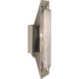 Robert Abbey Gemma Wall Sconce Polished Nickel Finish w/ Alabaster Accent Unlisted