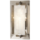 Robert Abbey Gemma Wall Sconce Polished Nickel Finish w/ Alabaster Accent Unlisted