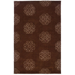 Oriental Weavers Silhouette Hand Tufted Wool Viscose Area Rug for Living and Dining Rooms S48101305396ST