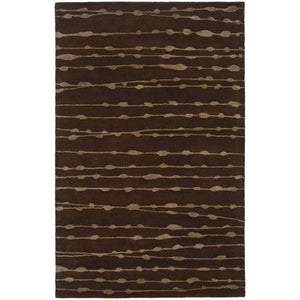 Oriental Weavers Silhouette Hand Tufted Wool Area Rug with Viscose Accents for Living and Dining Rooms S48107305396ST