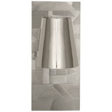 Robert Abbey Michael Berman Brut Wall Sconce Polished Nickel Metal Shade