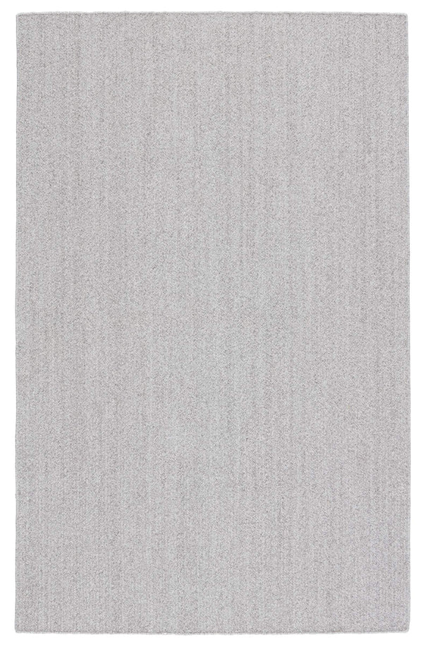 Jaipur Living Jaipur Living Maracay Flatwoven Recycled Pet Indoor Outdoor Rug Neutral Dhurrie Style Light Gray 8'X10' RUG149596