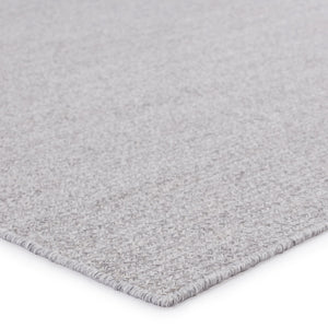 Jaipur Living Jaipur Living Maracay Flatwoven Recycled Pet Indoor Outdoor Rug Neutral Dhurrie Style Light Gray 8'X10' RUG149596