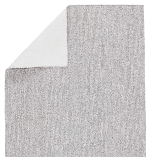 Jaipur Living Jaipur Living Maracay Flatwoven Recycled Pet Indoor Outdoor Rug Neutral Dhurrie Style Light Gray 8'X10' RUG149596