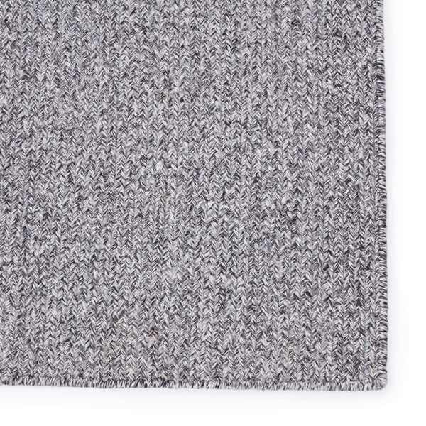 Jaipur Living Jaipur Living Maracay Flatwoven Recycled Pet Indoor Outdoor Rug Neutral Dhurrie Style Black 2'X3' RUG149497