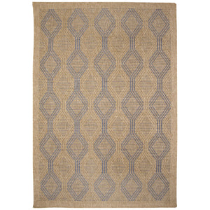 Trans Ocean Liora Manne Sahara Links Indoor/Outdoor Area Rug – Stylish Geometric Design For Versatile Spaces Navy Polypropylene,Polyester Sah45718633