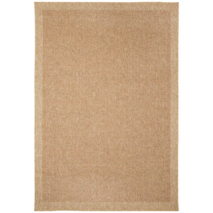 Trans Ocean Liora Manne Sahara Texture Border Indoor/Outdoor Area Rug - Elegant, Versatile Design For Any Space Rust Polypropylene,Polyester Sah45719014