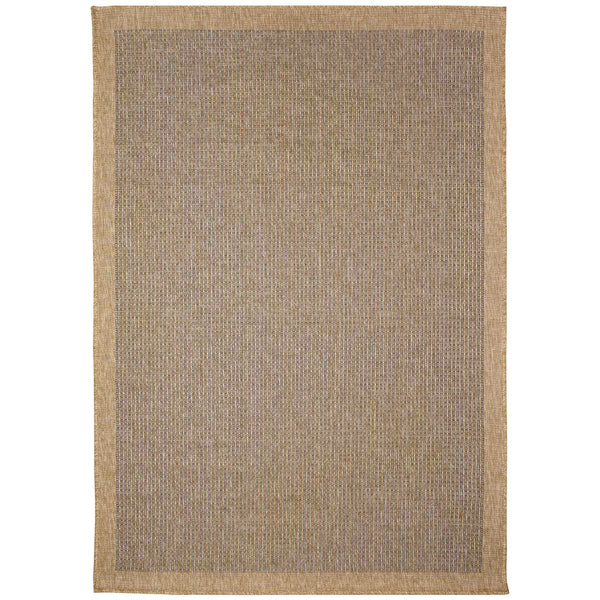 Trans Ocean Liora Manne Sahara Texture Border Indoor/Outdoor Area Rug - Elegant, Versatile Design For Any Space Navy Polypropylene,Polyester Sah45719033