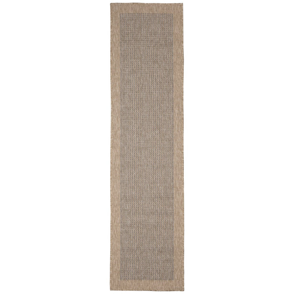 Trans Ocean Liora Manne Sahara Texture Border Indoor/Outdoor Area Rug - Elegant, Versatile Design For Any Space Navy Polypropylene,Polyester Sahr8719033