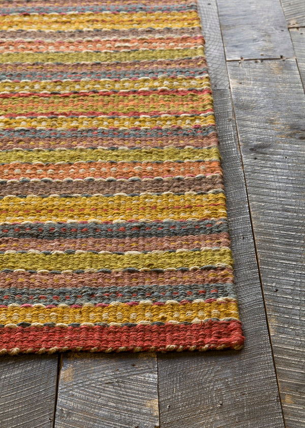 Chandra Rugs Hand-woven Reversible Jute Rug – Eco-friendly, Stylish & Versatile Home Decor For Any Space Brown,Red,Orange,Blue,Green Jute Sak3705-2676